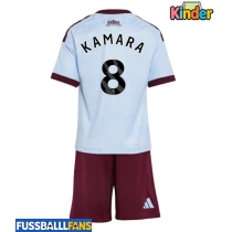 Aston Villa Boubacar Kamara #8 3rd trikot Kinder 2026-27 Kurzarm (+ Kurze Hosen)